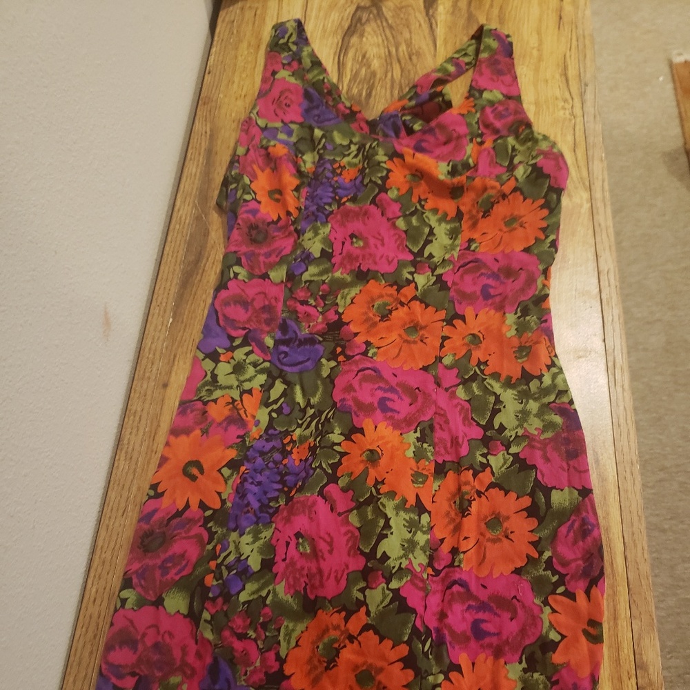 Vintage Floral Dress